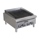 Admiral Craft BDCTC-24 Radiant Charbroiler, Gas, Countertop