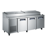 Admiral Craft USPZ-3D 92'' Refrigerated Pizza Prep Table