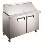 Admiral Craft USSLM-2D/36 36.25'' Refrigerated Salad / Sandwich Prep Table