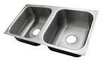 Advance Tabco 1014-210-BAD  Smart Series™ Sink  undermount  2-compartment