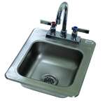 Advance Tabco DI-1-25 1 Compartment Stainless Steel Sink, Drop-In