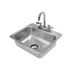 Advance Tabco DI-1-35 1 Compartment Stainless Steel Sink, Drop-In