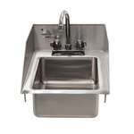 Advance Tabco DI-1-5SP-EC-X Special Value 1 Compartment Stainless Steel Sink, Drop-In