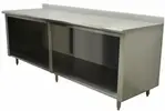 Advance Tabco EEK-SS-249
Open Front Cabinet Base Work Table, with


 Top,
and 
- 1080"W x 240"D x 40.50"H