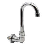 Advance Tabco K-121 Splash-mount swivel gooseneck (requires mixing valves)