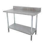 Advance Tabco KMSLAG-244-X Work Table with Stainless Steel Top - 48"W x 24"D