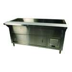 Advance Tabco MACP-3-DR Serving Counter, Cold Food, Stainless and Galvanized Steel