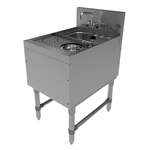 Advance Tabco PRCS-25-18 Underbar Sink Unit, Compartment, 18.00"W x 25.00"D