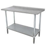 Advance Tabco SFG-248 24" x 96" Work Table with Stainless Steel Top