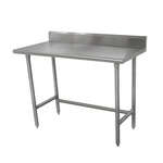 Advance Tabco TKMSLAG-248-X 24" x 96" Work Table with Stainless Steel Top