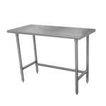 Advance Tabco TMSLAG-243-X Work Table with Stainless Steel Top - 36"W x 24"D