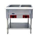 Atosa USA, Inc. Atosa USA CSTEA-2C Electric Hot Food Serving Counter with Controls,