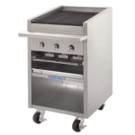 Bakers Pride F-24RS Charbroiler, Gas, Floor Model