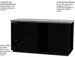 Beverage Air BB68HC-1-B 2 Door Refrigerated Back Bar Storage Cabinet