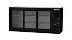 Beverage Air BB72HC-1-F-GS-S 3 Door Refrigerated Back Bar Storage Cabinet