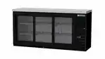 Beverage Air BB72HC-1-F-GS-S-27 3 Door Refrigerated Back Bar Storage Cabinet