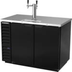 Beverage Air DD50HC-1-B 2 Taps Draft Beer Cooler