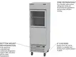 Beverage Air HBR23HC-1-HS Solid Half Door Refrigerator, Reach-In - 1 Section