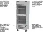 Beverage Air HBR27HC-1-HG Glass Half Door Refrigerator, Reach-In - 1 Section