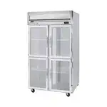 Beverage Air HRP2HC-1HG Glass Half Door Refrigerator, Reach-In - 2 Section