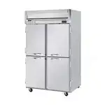 Beverage Air HRPS2HC-1HS Solid Half Door Refrigerator, Reach-In - 2 Section