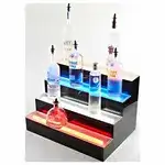 Beverage Air LBD4-24L Countertop Lighted Liquor Bottle Display - 24 Bottle Capacity