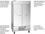 Beverage Air RB44HC-1S Solid Door Refrigerator, Reach-In - 2 Section