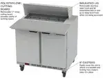 Beverage Air SPE36HC-08C 36'' Refrigerated Salad / Sandwich Prep Table