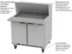 Beverage Air SPE36HC-15M 36'' Mega Top Refrigerated Salad / Sandwich Prep Table