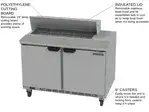 Beverage Air SPE48HC-10 48'' Refrigerated Salad / Sandwich Prep Table