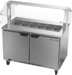 Beverage Air SPE48HC-12-SNZ 48'' Refrigerated Salad / Sandwich Prep Table