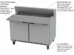 Beverage Air SPE48HC-12C 48'' Refrigerated Salad / Sandwich Prep Table