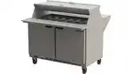 Beverage Air SPE48HC-18M-DS 48'' Mega Top Refrigerated Salad / Sandwich Prep Table