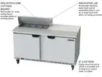 Beverage Air SPE60HC-08 60'' Refrigerated Salad / Sandwich Prep Table