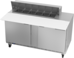 Beverage Air SPE60HC-12C 60'' Refrigerated Salad / Sandwich Prep Table