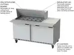 Beverage Air SPE60HC-18M 60'' Mega Top Refrigerated Salad / Sandwich Prep Table