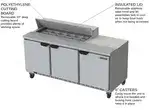 Beverage Air SPE72HC-12 72'' Refrigerated Salad / Sandwich Prep Table