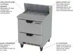 Beverage Air SPED27HC 27'' Refrigerated Salad / Sandwich Prep Table