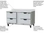 Beverage Air WTFD60AHC-4 60'' Worktop Freezer