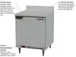 Beverage Air WTR27AHC 27'' Worktop Refrigerator - 6.13 cu. ft.