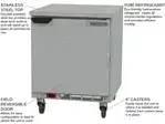 Beverage Air WTR27AHC-FLT 27'' Worktop Refrigerator - 6.13 cu. ft.