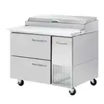 Blue Air BAPP44-D2-HC 44.38'' Refrigerated Pizza Prep Table