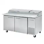 Blue Air BAPP67-HC 67'' Refrigerated Pizza Prep Table