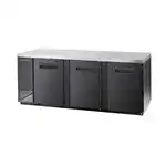 Blue Air BBB90-4B-HC 3 Door Refrigerated Back Bar Storage Cabinet