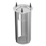 Caddy CM-40 Open Round Drop-In Dish Dispenser