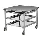 Caddy T-243-B Mixer/Slicer Equipment Stand with Stainess Steel Top