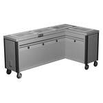 Caddy TF-634-R Slimline (L-Shaped) Serving Counter, Hot Food, Electric