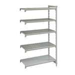 Cambro CPA183684VS5PKG Camshelving® Premium Series 36"W x 18"D x 84"H Shelving Unit, Plastic with Metal Frame - NSF