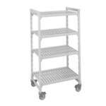 Cambro CPMU214267V4480 Camshelving® Premium Series 42"W x 21"D x 67"H Shelving Unit, Plastic with Metal Frame - NSF