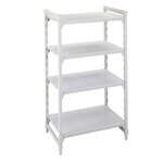 Cambro CPU183064S4480 Camshelving® Premium Series 30"W x 18"D x 64"H Shelving Unit, Plastic with Metal Frame - NSF